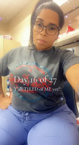 A post by @nurseinthescrubs on TikTok caption: #16of27