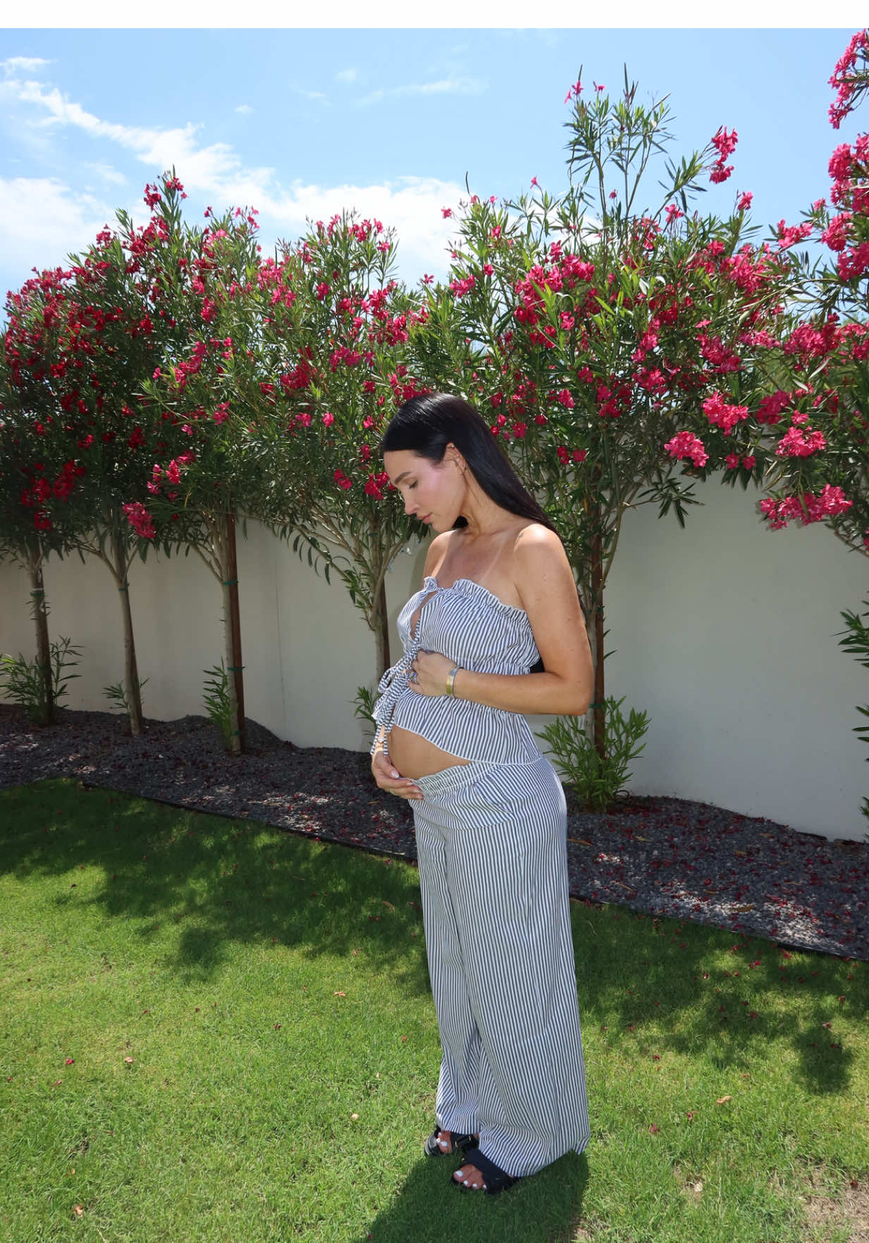 A post by @krystianatiana on TikTok caption: Gos forbid a girl wants a big family 🙄🤣 #pregnant #family #moms #momlife #parents 