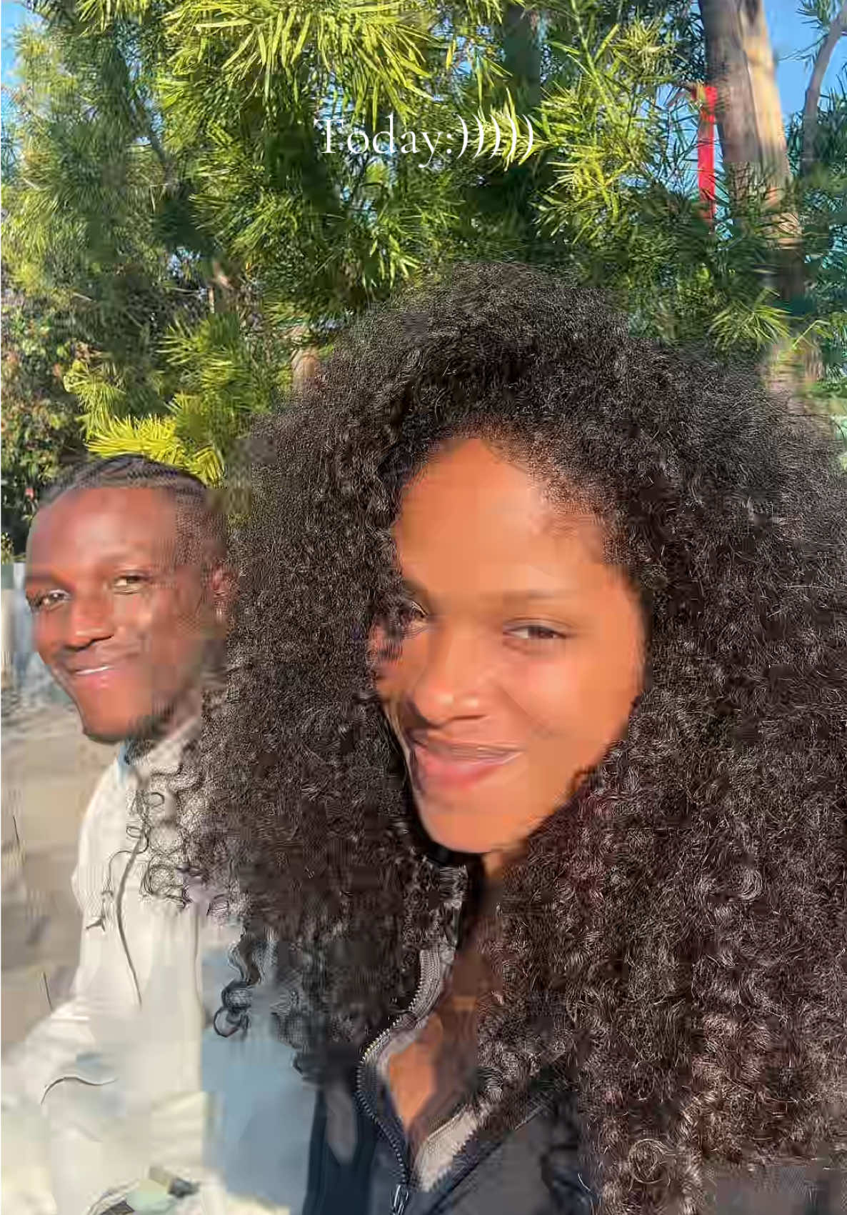 A post by @tatyanajoseph39 on TikTok caption: #stitch with @Tatyana Joseph same rooftop, same love & a lovelier relationship🥹🙂‍↔️😚