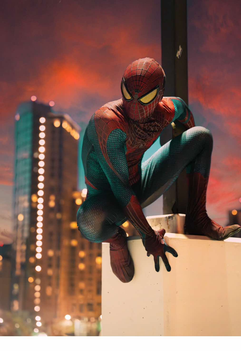 A post by @alex.stemp on TikTok caption: He wants to play again… stay tuned. #FitSwap with @Raymond Weijland  #Marvel #SpiderMan 