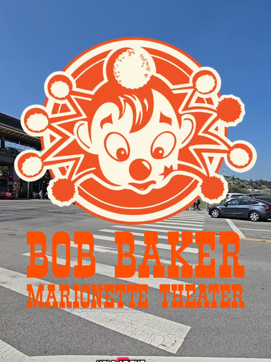 A post by @kwispy.fb on TikTok caption: BOB BAKER DAY 25'  @Bob Baker Marionette Theater  Ft: @chanelandthecircus - The accordian and kazzoo queen @loganhone - (the hacky sax man) and his box of instruments   @kitnrivet -  artist of the large marge print  @erickmartinezart_ - killer art prints and stickers    @hola_eim -  Don't know why -norah jones rendition   @puppetmaster213 @el_triste_213 @la_smiley_213 - los angeles puppeteer ! @philippetheog - originators of the beef dip sandwich    @amtrak - big ups public transportation    #explorepage #clowns #bobbakerday #marionettes #puppets #fyp #foryoupage #unionstation 