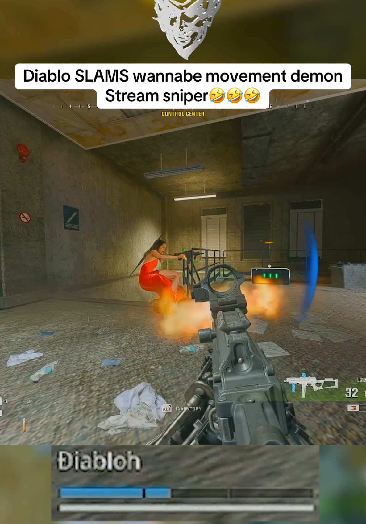 A post by @vrdiablo on TikTok caption: Let everybody know who your daddy is  @xaprl  🤡🤣                                                           C#warzonebestclips #warzonefunny #warzone #warzonefunnyclips #warzoneloadout #warzonememes #warzonediablo #warzonemoments #viral #callofdutywarzone #warzonetips 