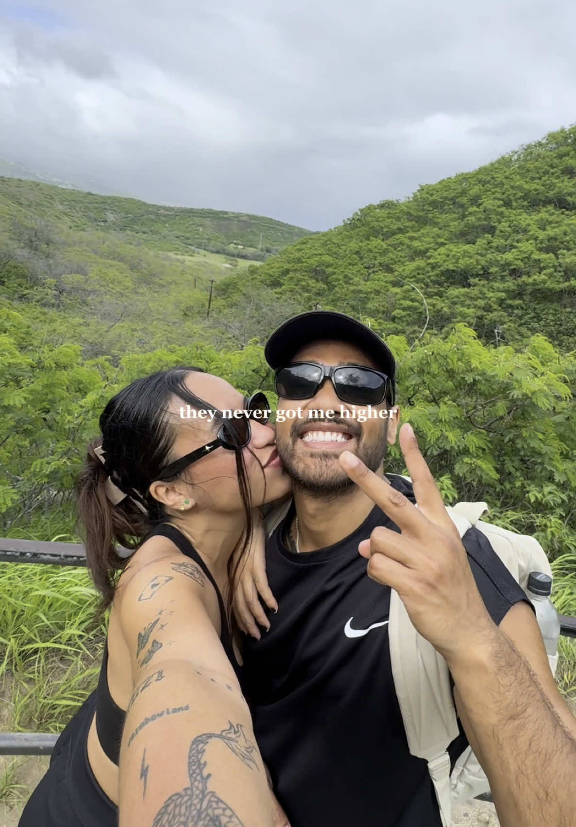A post by @aileenchristineee on TikTok caption: happy 13th anni to the reason for all my laugh lines. They say thirteen is an unlucky number but i feel so lucky that we love each other so much that we had to create another heart to put all our extra love 🤰🏻 I can't wait to see the two people we grow into this year ily!!!! 👩🏻‍❤️‍💋‍👨🏽 @DevenChris 