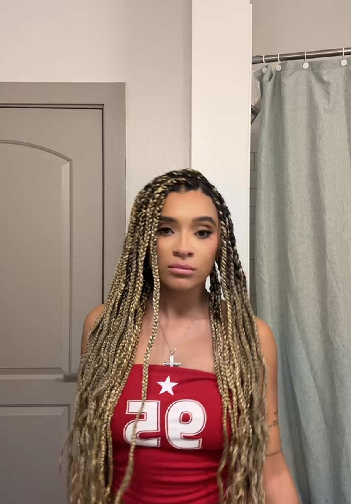 A post by @ on TikTok caption: Just being me #houston #fyp #htx 