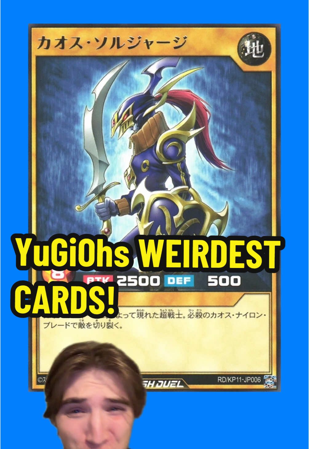 A post by @yugioh_fillers on TikTok caption: TRUST ME this is the weirdest thing in YuGiOh… #yugiohduellinks #yugiohmasterduel #yugiohcardstory #yugiohanime 
