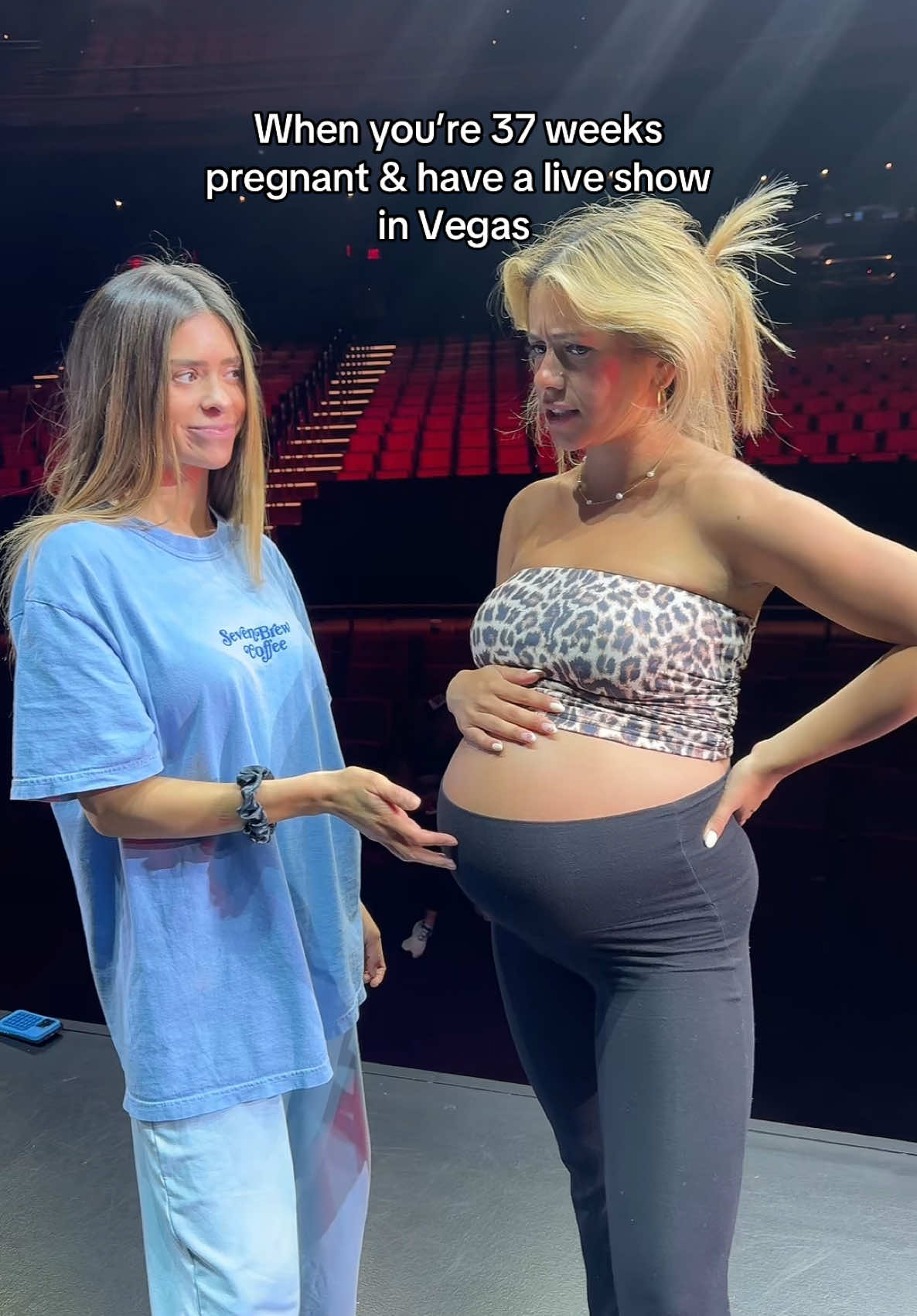 A post by @jenniferaffleckk on TikTok caption: The show must go on! 🤣❤️ A big thank you to everyone who came out. We love you! 😭 @Taylor Paul @secretlivesonhulu 