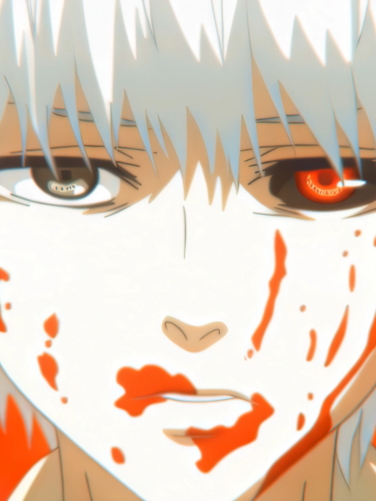 A post by @nelyrall on TikTok caption: #kaneki #kanekiken #tokyoghoul #animeedit #anime