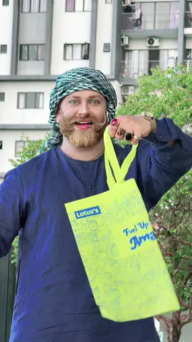 A post by @ali_khanking on TikTok caption: Katta nahi Kathaa🛍️🕺🏼🤣✌🏼🤣#bakraeid #eid #alikhan #ali #aliking #alikhanking #khansaab #funnyvideos #eidvibes 
