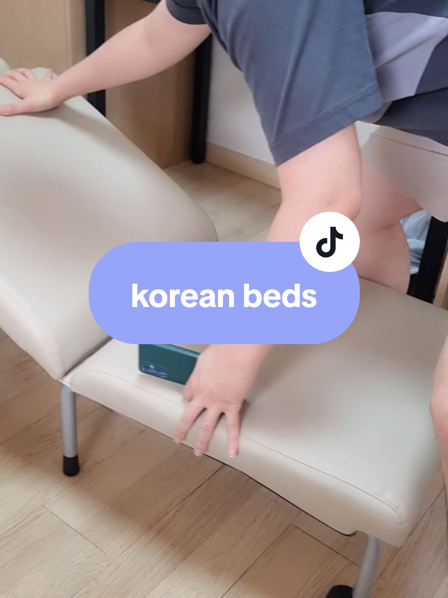 A post by @mrskwon1 on TikTok caption: Sleeping bed in korean hospital. #birthvlog #sleep #korean 