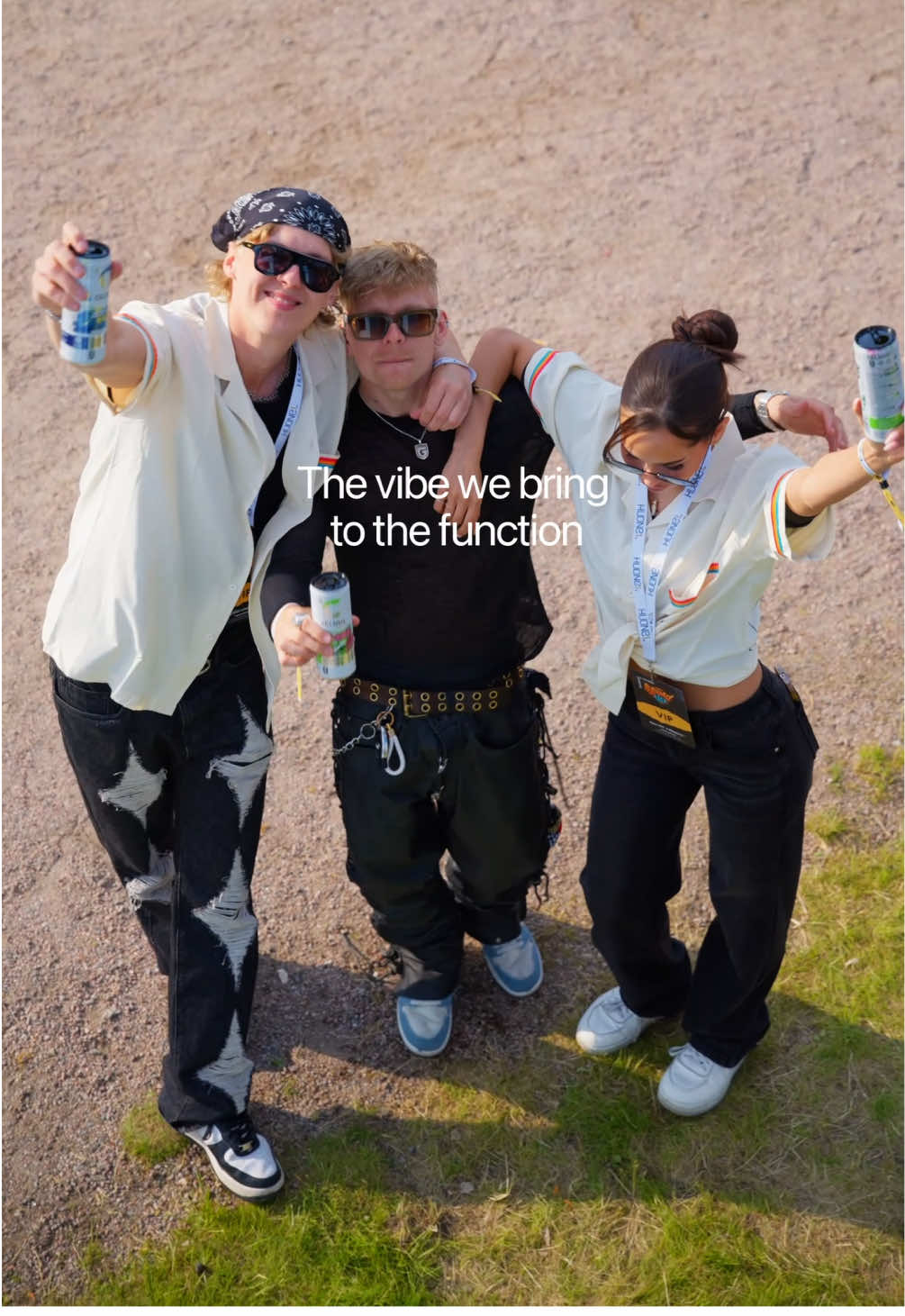 A post by @celsiussuomi on TikTok caption: Kesä ja festarit on täällä! 😍☀️ Bongasitko nää tyypit viikonloppuna Soundfesteillä? #celsiussuomi #CELSIUSLiveFit #essentialenergy #soundfest2025 @Arttu Laitinen @MB4 @Jenna 