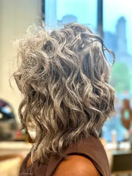 A post by @taskyourself on TikTok caption: So when you tell your stylist that you want your hair cut and she says come see me I’ve got something for you… Geneva @TheArtOfGlam 1000% delivered on this look and said “whenever you want shorter hair, just grab this”🤣🤭 We loosely installed it so she could cut it, then she showed me how to properly install it and pin it and now I have a short hair option for the summer.  #Motivation #Inspiration #Options #Style #Hair #GrayHair #HealthyHair
