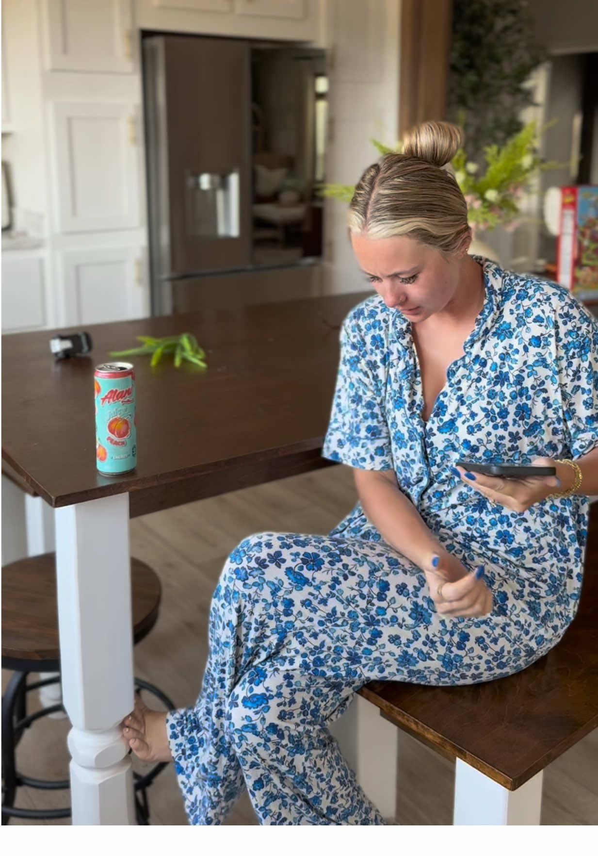 A post by @kylieapitts on TikTok caption: Good morning, happy Monday, someone send over some motivation to get things DONE😅🫣. I only have motivation to do things that don’t need to be done hahaha #sahmlifestyle #ditl #momtent #momlife #youngmomsoftiktok 