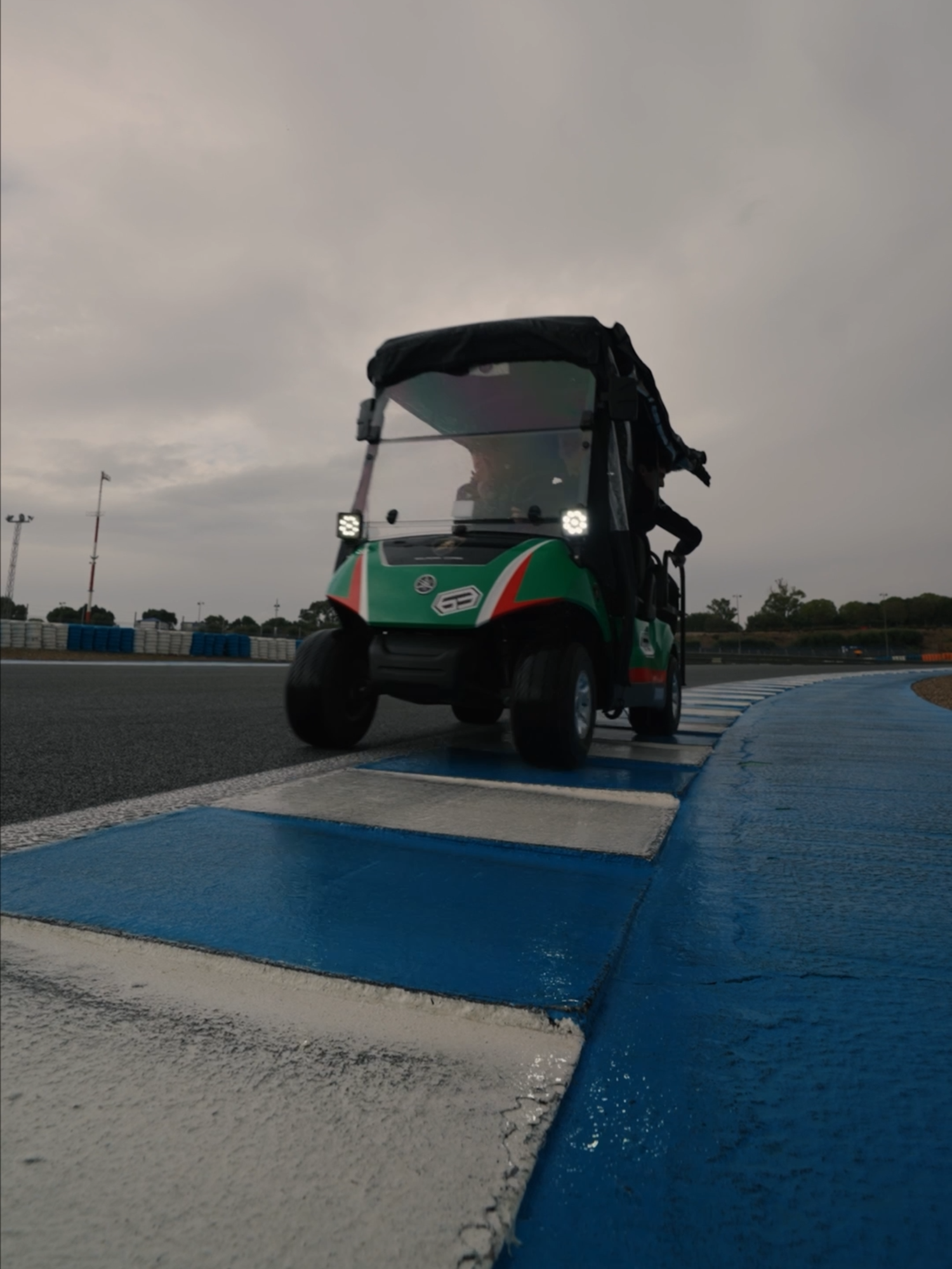 A post by @lamborghini on TikTok caption: Being part of Lamborghini Young Driver Program is never a walk in the park, no matter the wheels! #Lamborghini