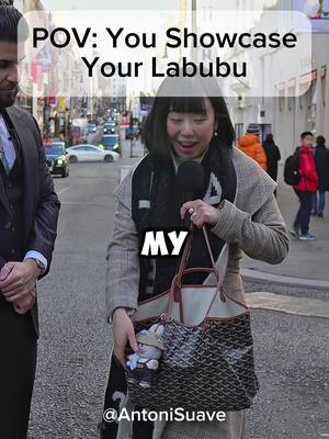 A post by @antonisuave on TikTok caption: You Showcase A Labubu