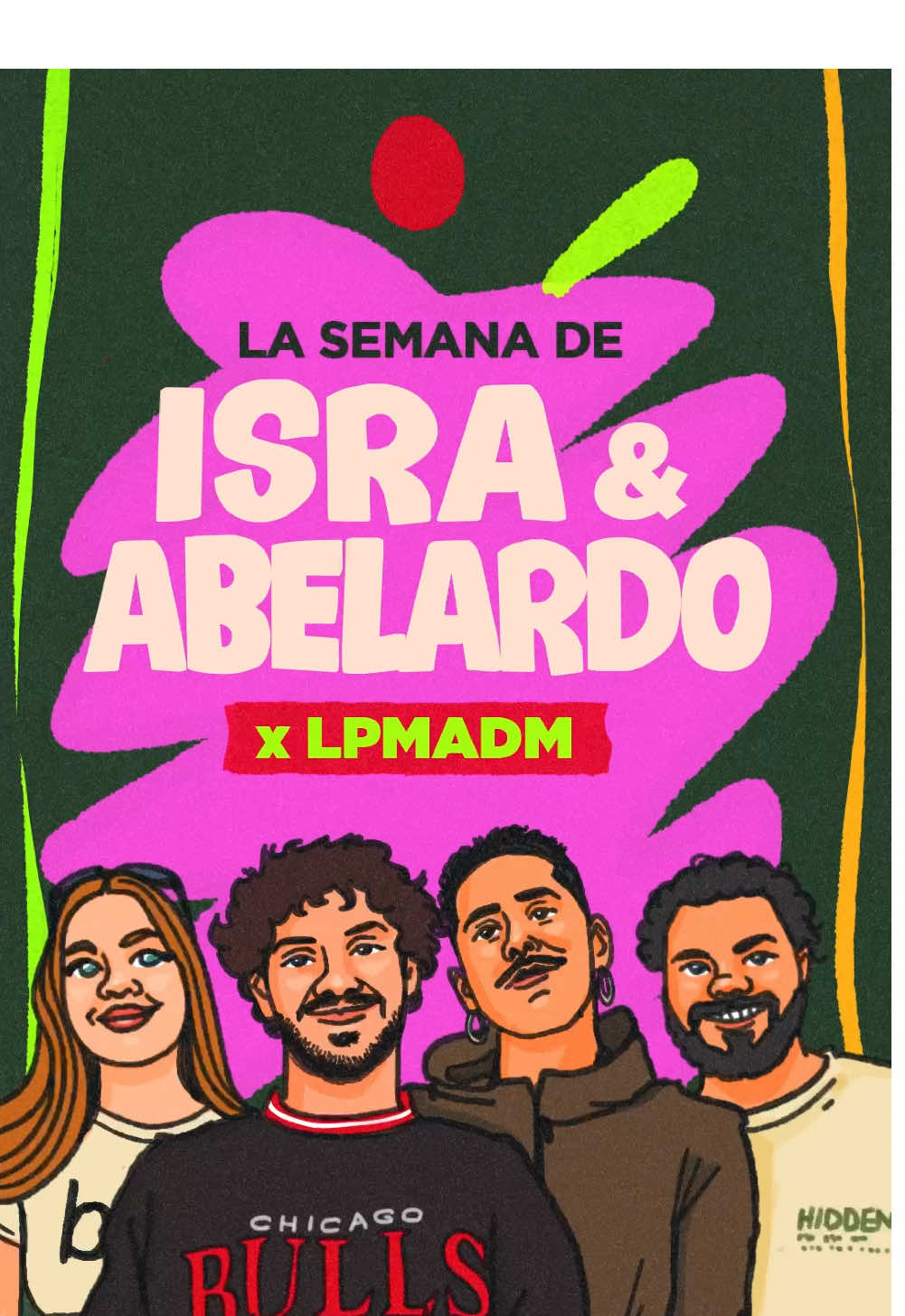 A post by @eliuramoss on TikTok caption: Bienvenidos a la semana de @isra y @Abelardo x La Pareja Más Aburrida Del Mundo✨