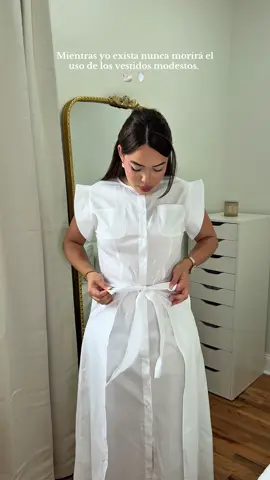 A post by @yelenacapellan_ on TikTok caption: Nuncaaaaa morirán 🤌🏻 #vestidomodesto #modestfashion #modestdress 