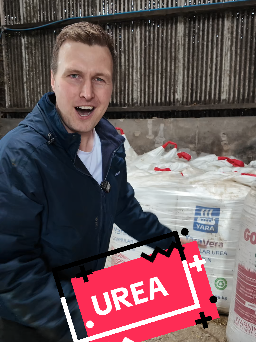 A post by @farmtheoryni on TikTok caption: the more you look into how government policy is made the crazier it gets... 😳 #farming #farmlife #urea #government 
