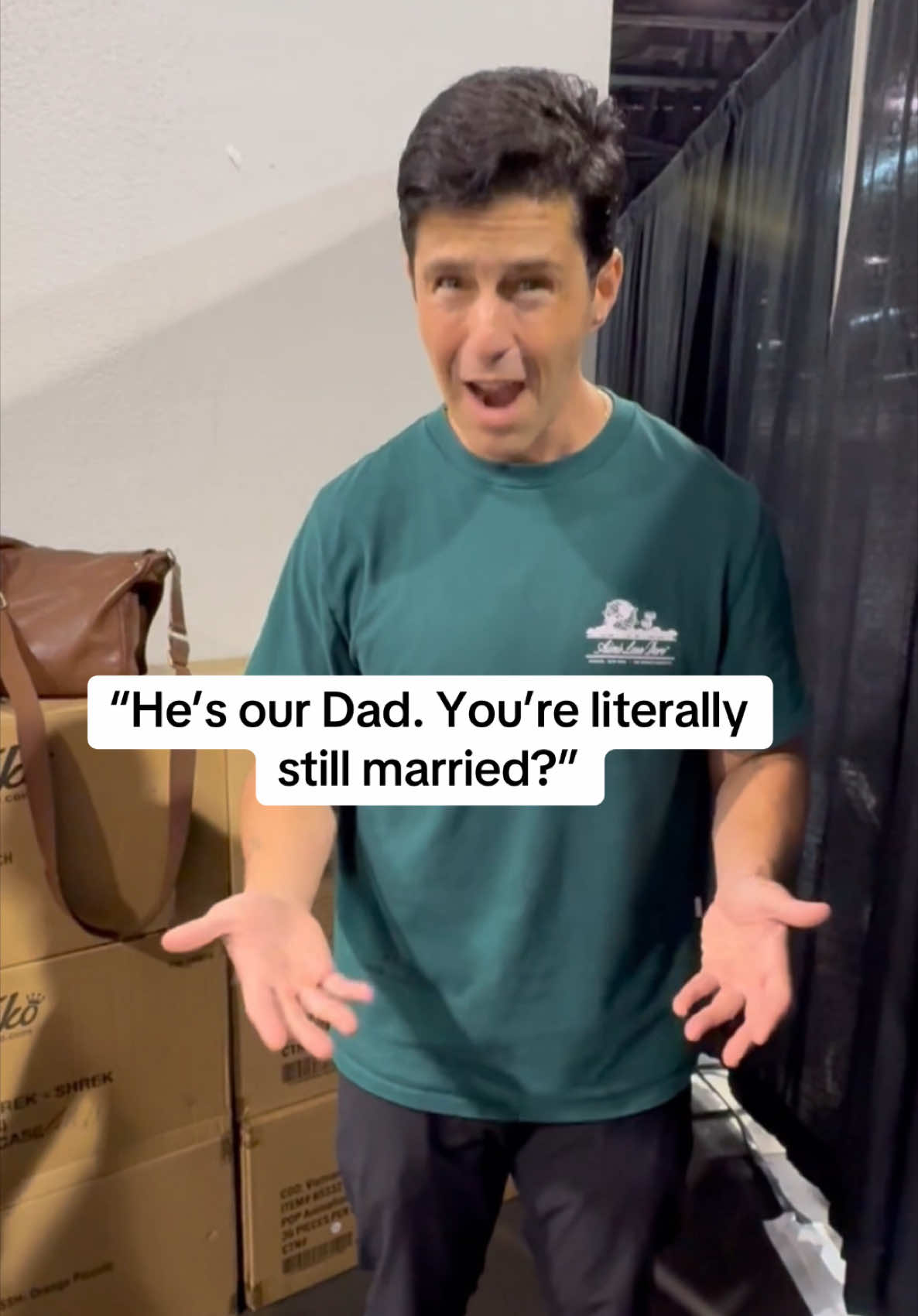 A post by @joshpeck on TikTok caption: Walter and Audrey foreva.  