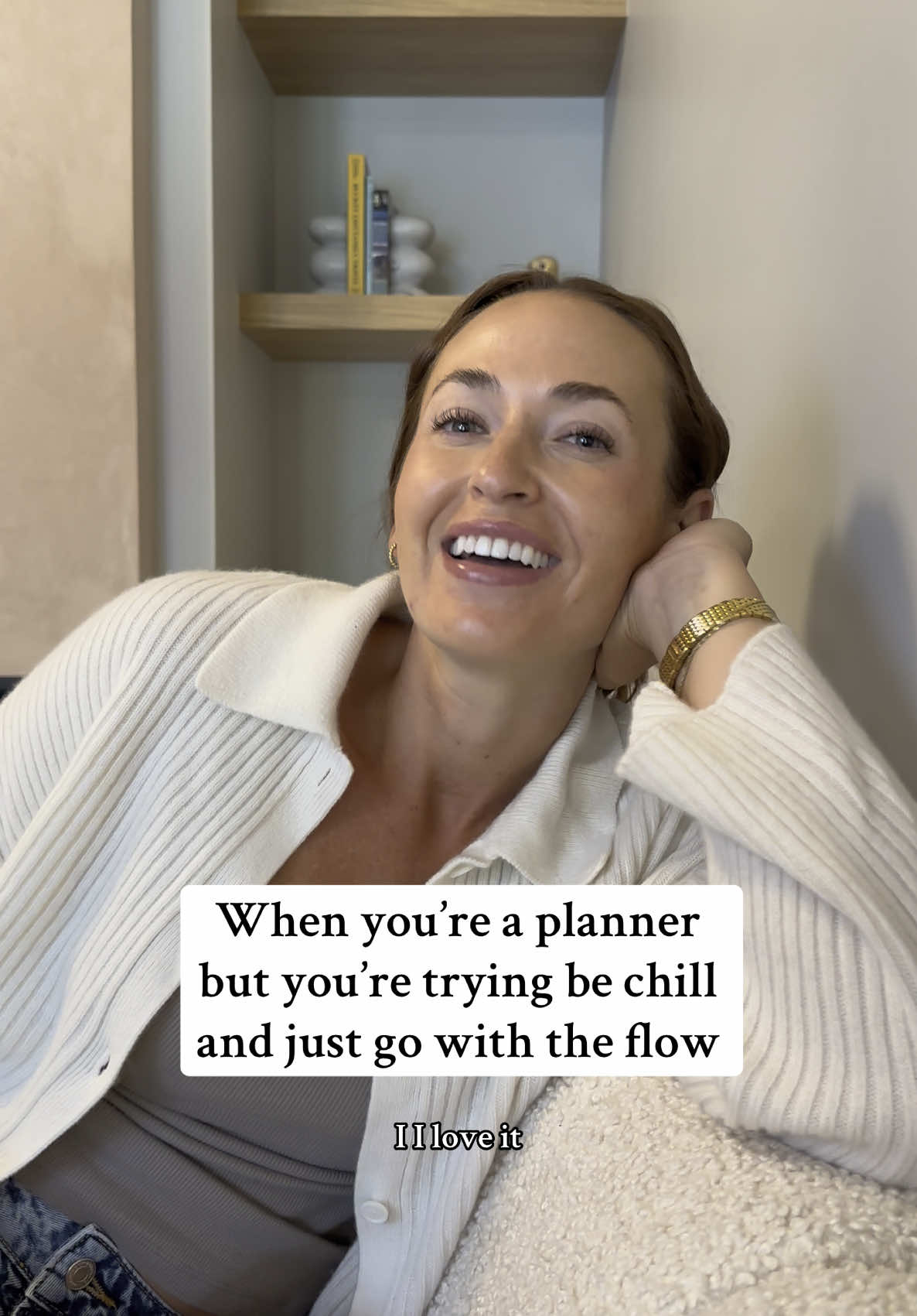 A post by @loewhaley on TikTok caption: She’s a super chill girl #relatable 