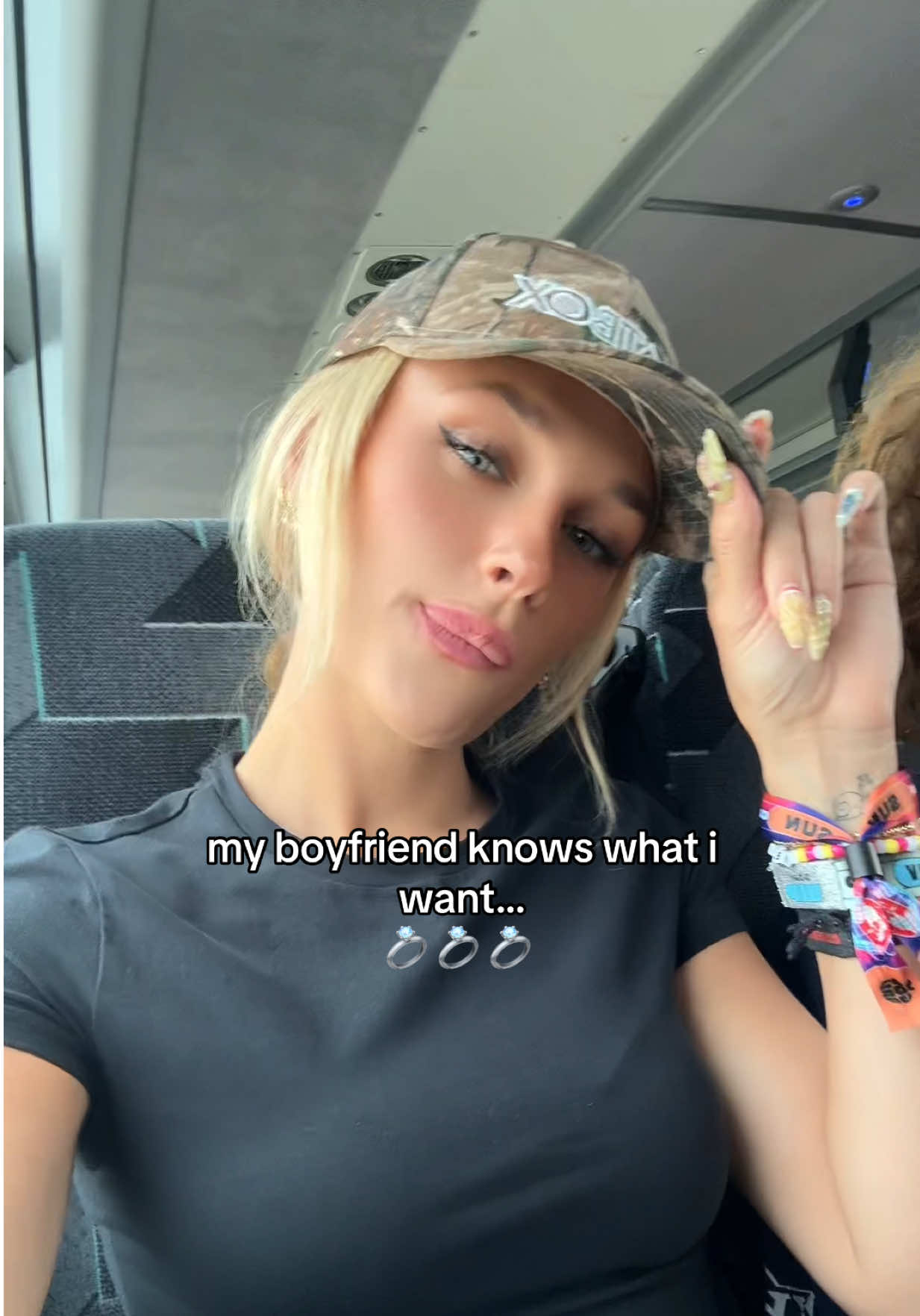 A post by @madi on TikTok caption: ONE THING 💍 