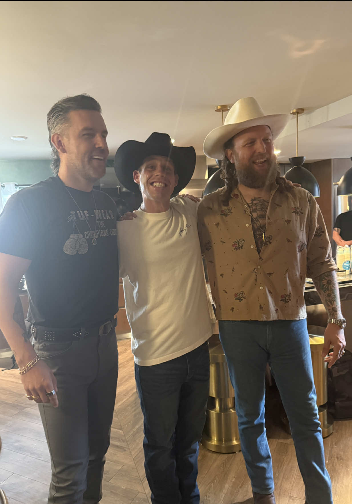 A post by @tannerwiththe_tism on TikTok caption: When you get the chance to sing with the Brothers Osborne, you be confident and TAKE IT! Prepare to be sick of my CMA Fest posts… more to come! Nicest guys ever! #cmafest #brothersosborne #countrymusic @Country Music Association 