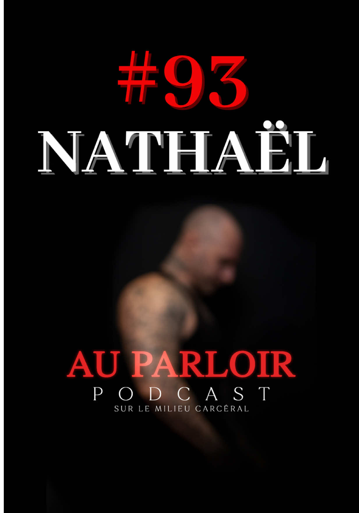 A post by @cedricbergeronparloir on TikTok caption: Épisode 93 avec Nathaël maintenant PARTOUT! 🔥 #auparloirpodcast #podcast #cedricbergeronhumour #truecrime #france #Québec #auparloir #prison