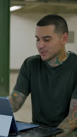 A post by @devonrodriguezart on TikTok caption: #MicrosoftPartner See how my Windows Copilot+ PC helps me keep up with my day, from drawing portraits to daily tasks. The all day battery life helps me streamline my creative work, so you know it's the ultimate device for those looking to achieve more!