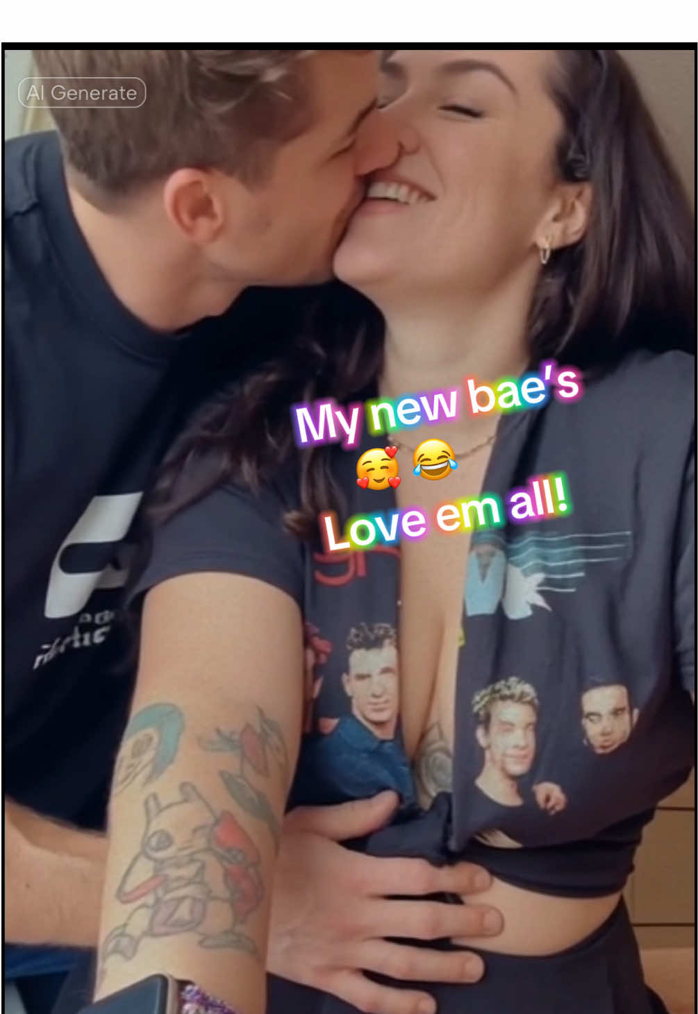 A post by @fantasysfx303 on TikTok caption: Tell me why I look so weird in these lol but I ain’t mad at the guys 🔥 🥰 #diadelnovio #filtroia #diadelnovio 