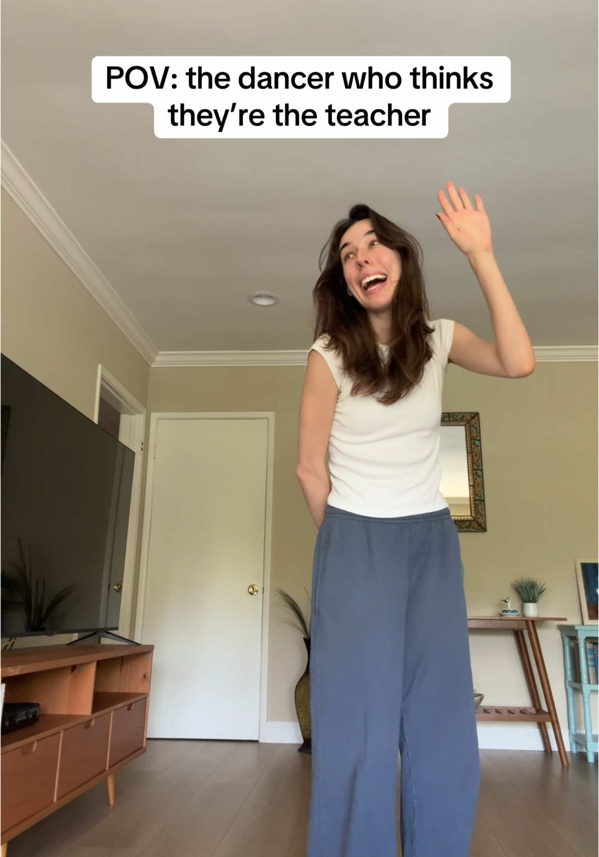 A post by @biancascaglione on TikTok caption: “you’re so right” #fyp #ballet #ballerina #contemporarydance #dancer 