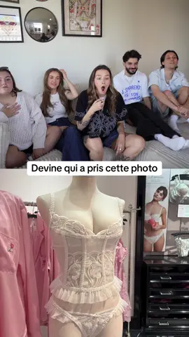 A post by @alybrassard on TikTok caption: C’est la photo à qui selon vous…? 👀 