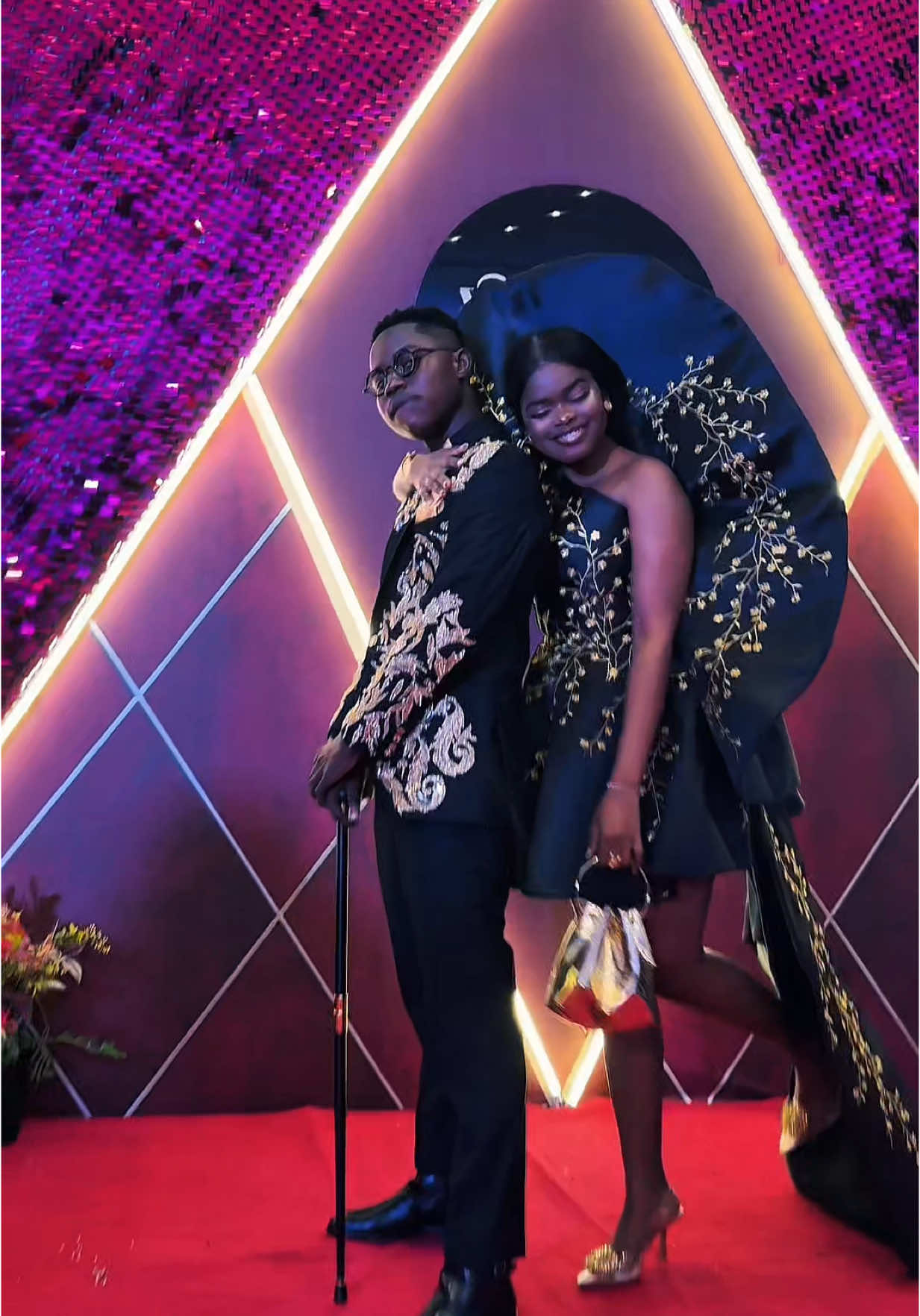 A post by @realjadrolita on TikTok caption: King and Queen out for @VEEKEE JAMES ❤️🔥