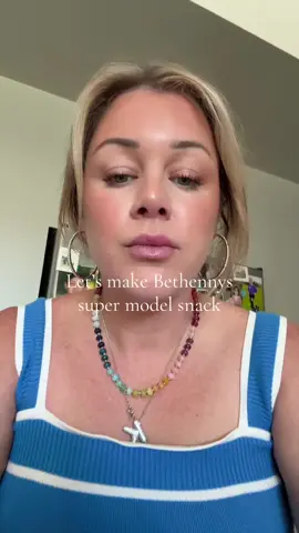 A post by @kailargibson on TikTok caption: I’ll be on the runway tomorrow. #bethennyfrankel #SuperModel #snacks 