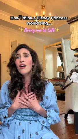A post by @laurenpaley on TikTok caption: Why can I SO picture Anna from Frozen singing this during a dramatic scene 🤣❄️ #punkgoesprincess @Evanescence #disney #disneyprincess #bringmetolife @Disney 