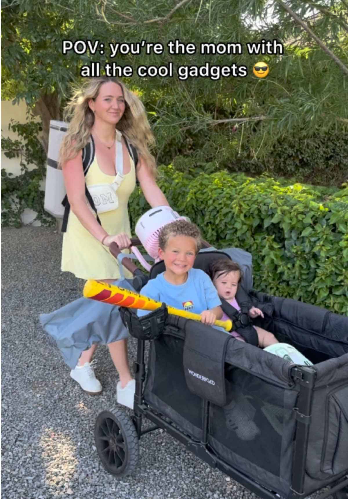A post by @fluellenfam on TikTok caption: Sports mom life 😎 @Shark Home #SharkHydroGo #Sharkpartner #sportsmom #momlife #sportsparent