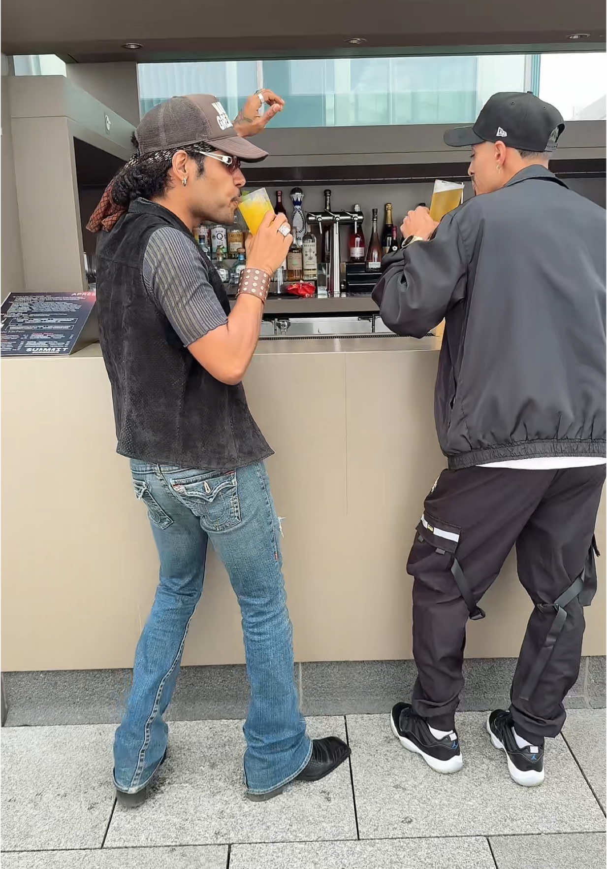 A post by @justinsilvajr on TikTok caption: When the cuzzos finally link up! @Kyle Dion 