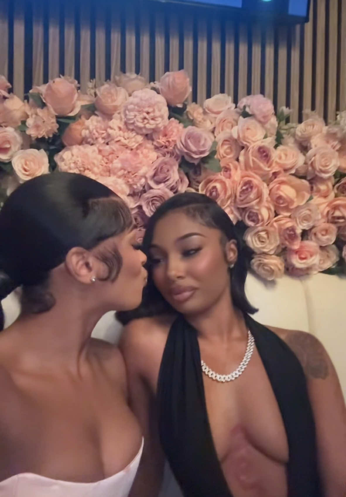 A post by @finibradley on TikTok caption: Birthday Girl Thought She Was Getting A KISS😂💕