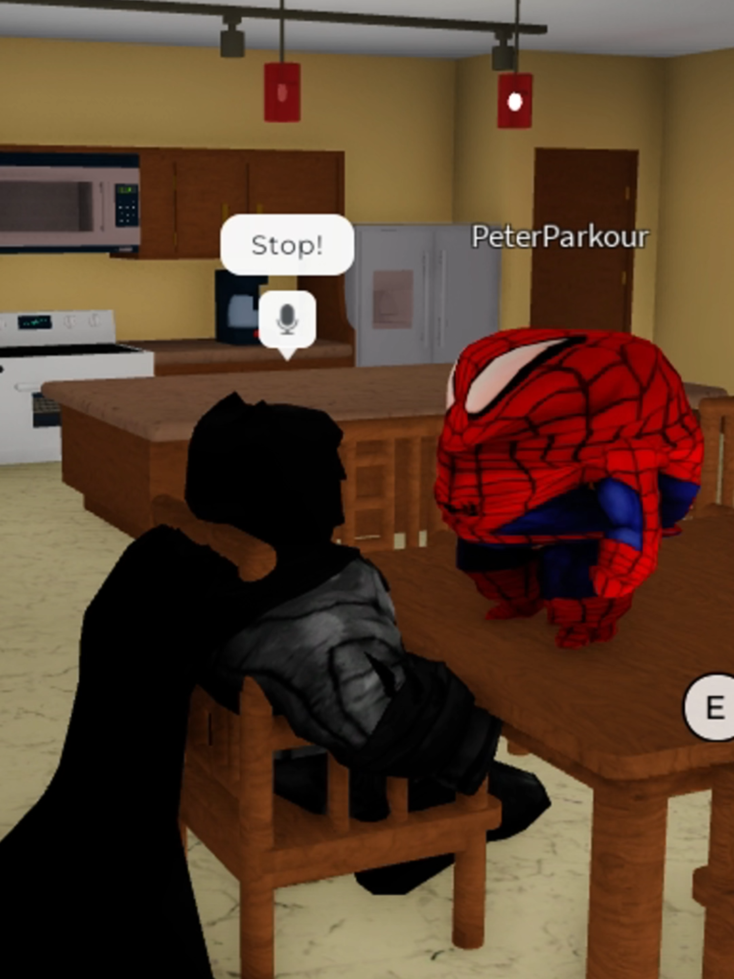 A post by @thebadmanbatman on TikTok caption: batman meeting mini spiderman! #batman #Gaming #challenge #xycba #spiderman #fyp #viral #foryou #foryoupage #funny