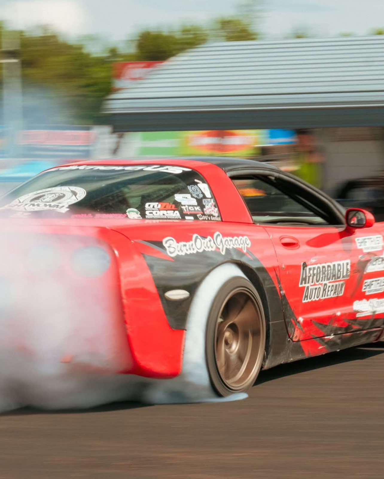 A post by @ on TikTok caption: Take a ride with me around hickory motor speedway!