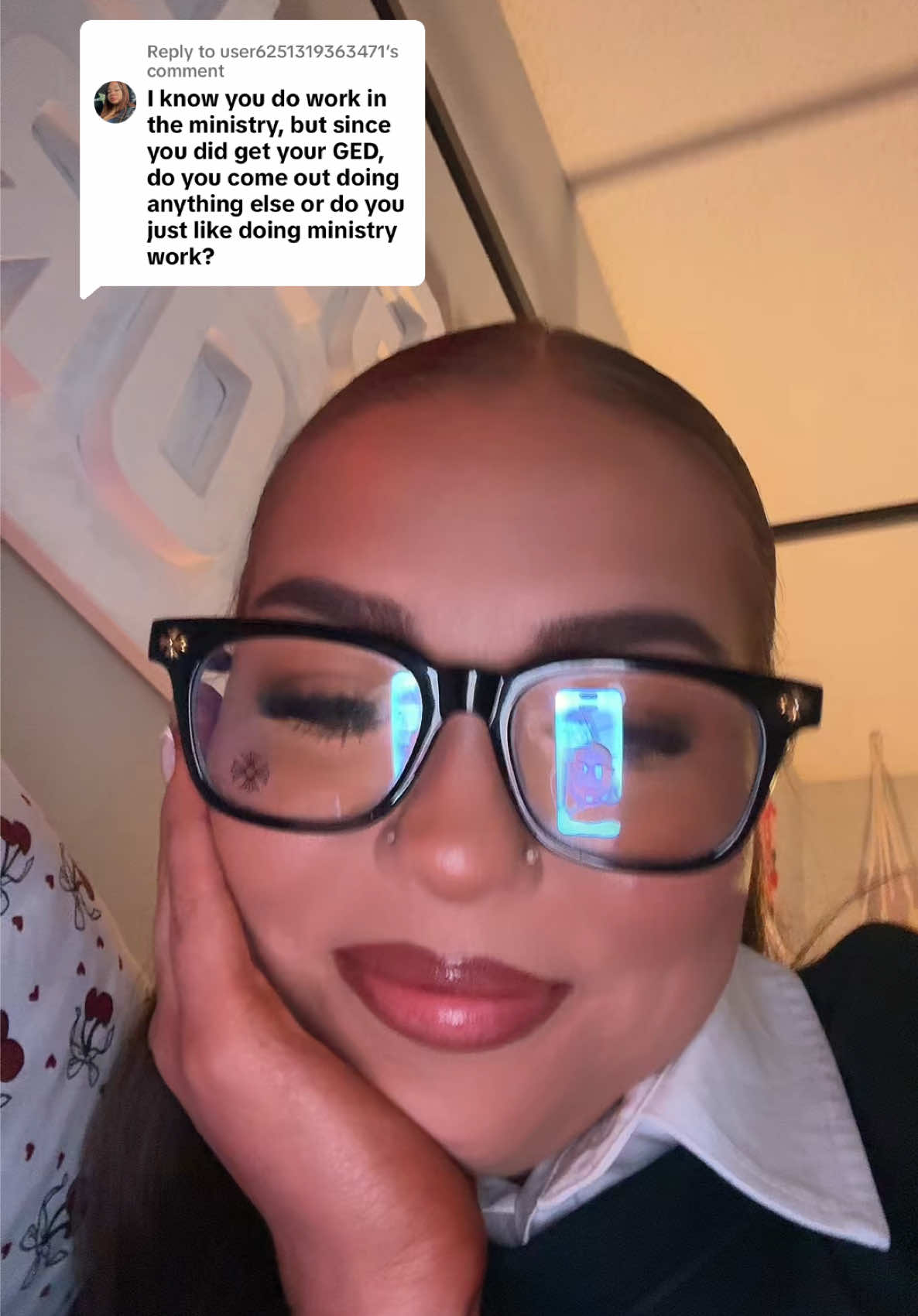 A post by @tiffanynicolewhite on TikTok caption: Replying to @user6251319363471  Loveddd this inquiry, ignore the lipstick on my teeth lol