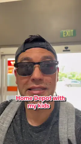 A post by @athomewithbryan on TikTok caption: FYI - the new grill I bought needs to be plugged in 🫣 #homedepot #shoppinghaul #patiodecor #umbrellas #bbq #familyouting #positiveparenting #choices #dadsoftiktok #athomewithbryan 