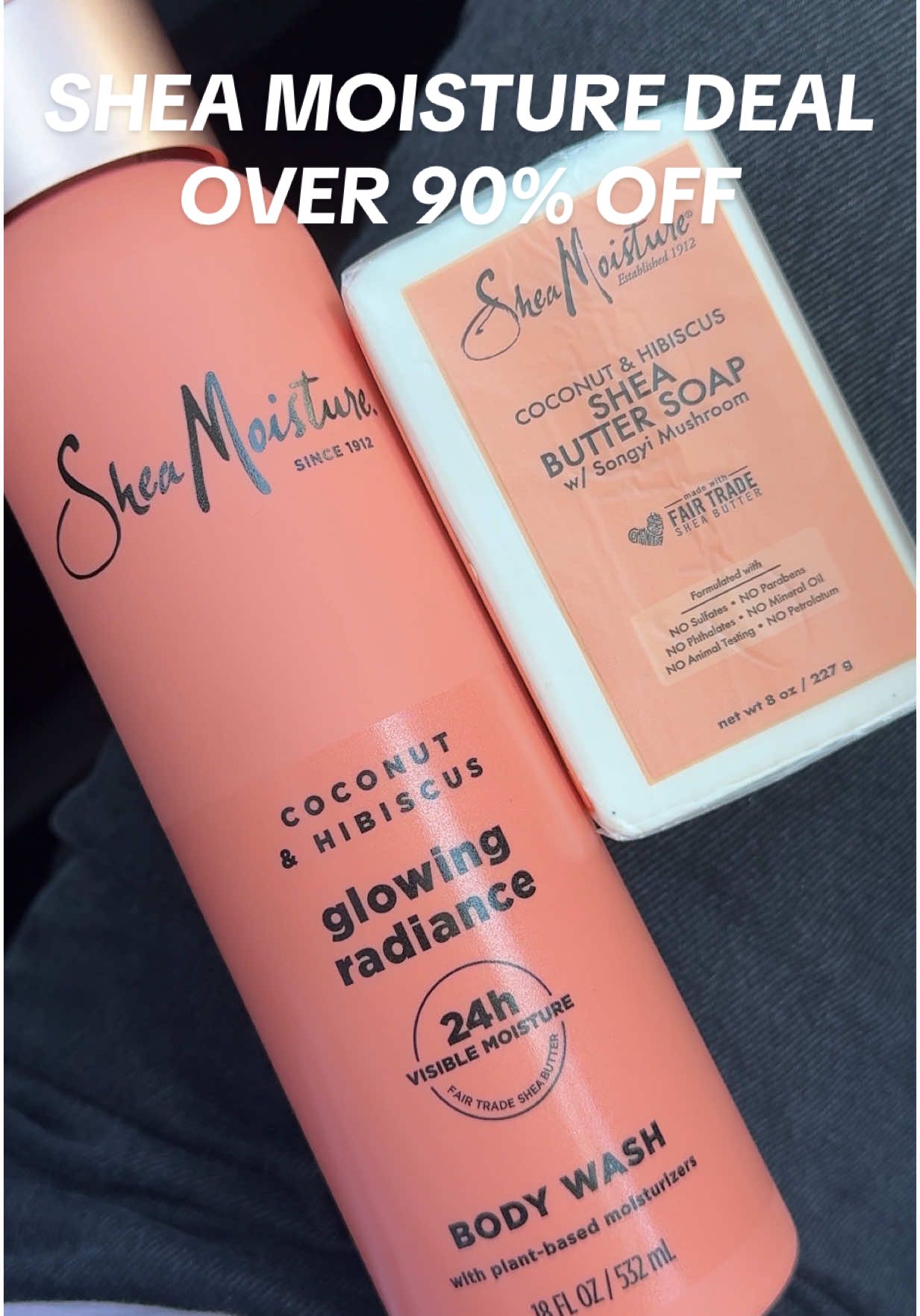 A post by @couponingwithtina on TikTok caption: I’ve been LOVING @SheaMoisture so this deal was way too good to pass up 🤩 Who else is grabbing these this week? 👀 Deal valid until 6/14 unless the Ibotta rebate disappears before then 🏃🏽‍♀️🔥 #target #targetdeals #couponingforbeginners #howtosave #couponingwithtina #couponing