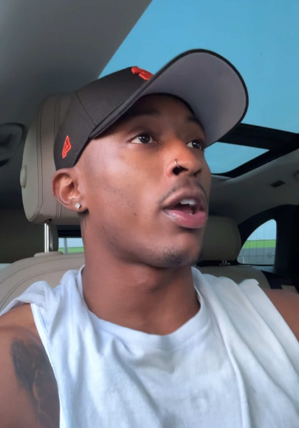 A post by @demetriwiley on TikTok caption: Listen for my brothers, I'm chauffeuring the date fuck is you talking about 😂 uniform & all 💀 Follow my podcast at @lostloverboypodcast 🎙️ … #datingadvice  #brotherhood  #manifestation 