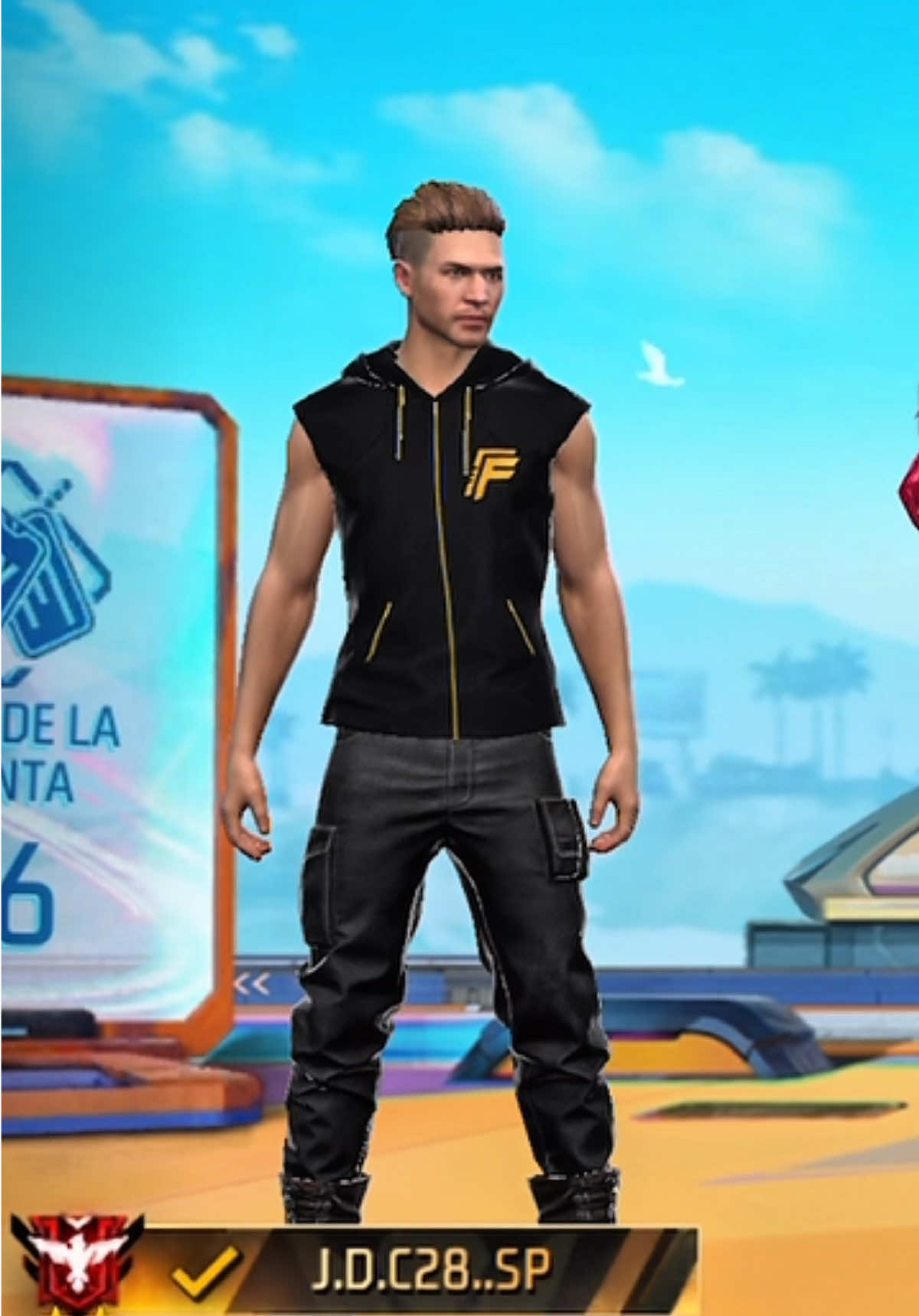 A post by @luffy_21__ on TikTok caption: Botsito Humilde 😳❤️ #freefire #GamingOnTikTok @YIZARO @@muay_yt @BOTSITO _JDC28 