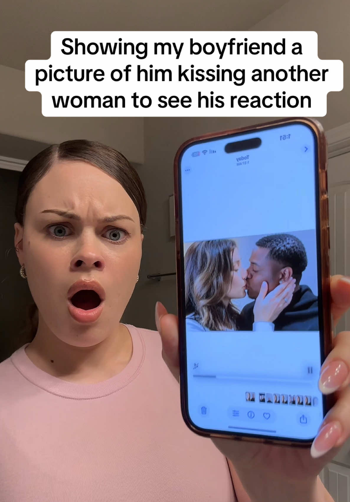 A post by @thereal.ceyana on TikTok caption: It looks so real 😂 @Hicutapp_official 