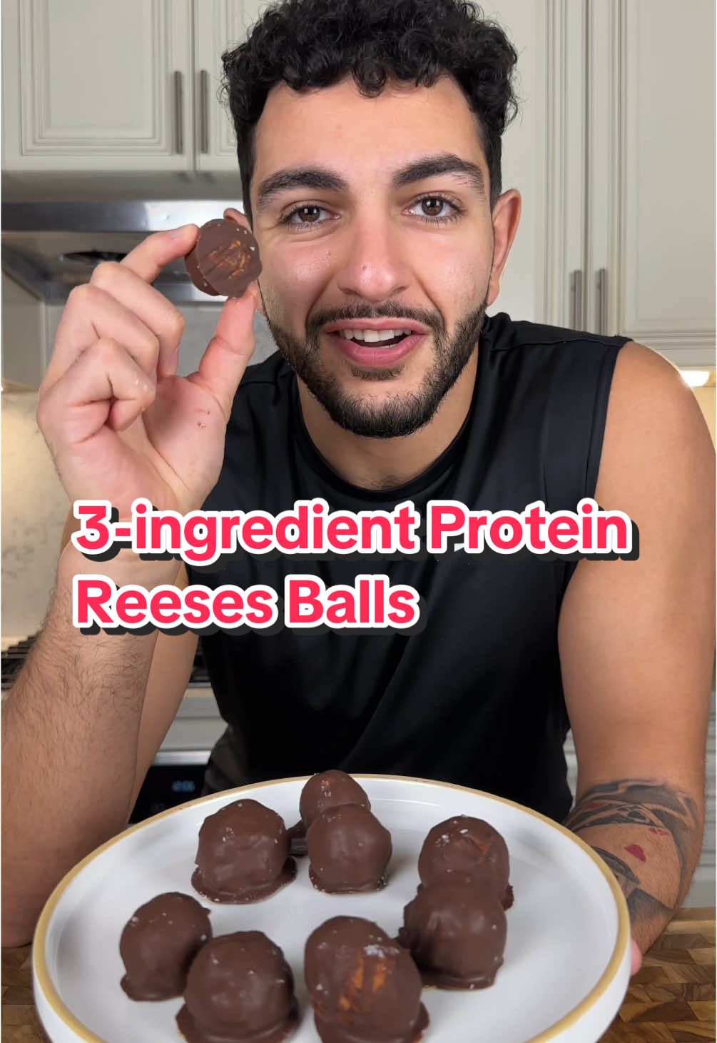 A post by @ice.karimcooks on TikTok caption: Does it actually taste good tho? 🤨 #icekarim #easyrecipes #healthyrecipes 