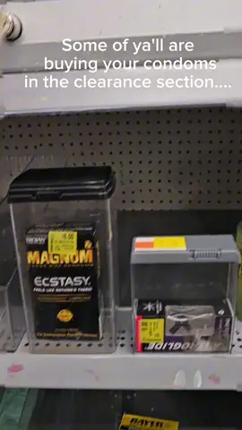 A post by @djmagicmike68 on TikTok caption: #CapCut #condom #protection #walmart #babies #babymomma #discount #clearance #bargain #pregnant #suprise #reveal #genderreveal #married #gotcha #outofdate #expired #used #returned #theyrenevergonnaknow 