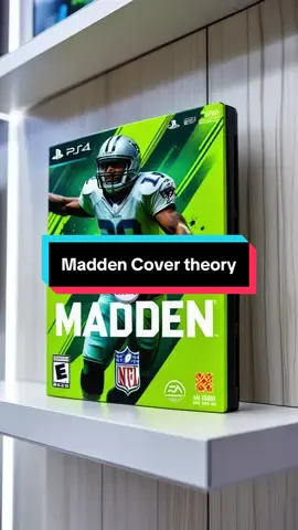 A post by @aiworldcruz on TikTok caption: Madden covers have a coincidence 🤔🏈🎮 #conspiracytheory #conspiracytiktok #madden 