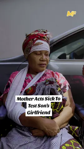 A post by @da_seer87 on TikTok caption: #Mother #Acts #Sick #To #Test #Son's #Girlfriend | #MociFamily #official_daseer #daseer #fyp #movie #goviral 