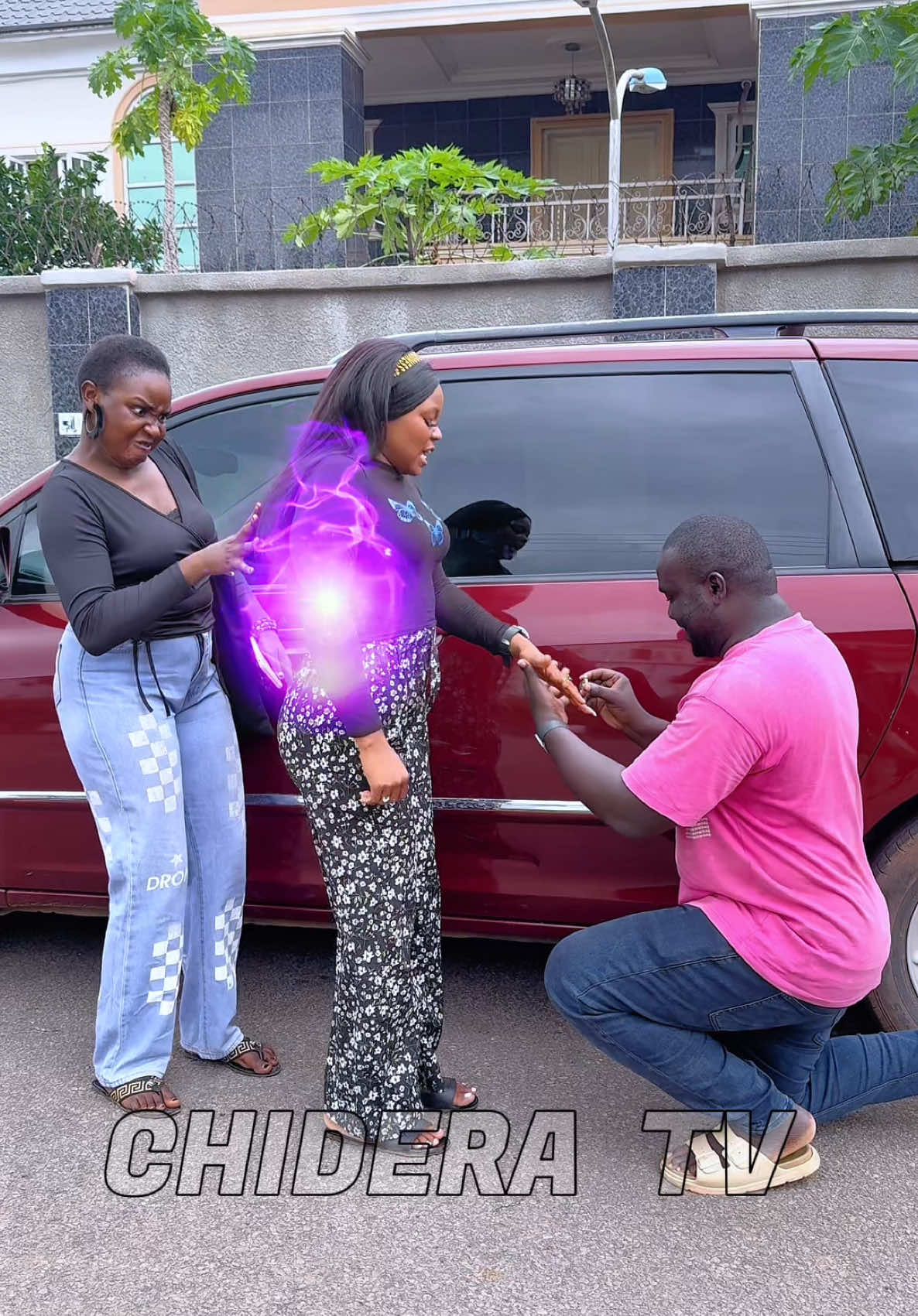 A post by @chideratv2 on TikTok caption: The unbelievable marriage proposal part 1