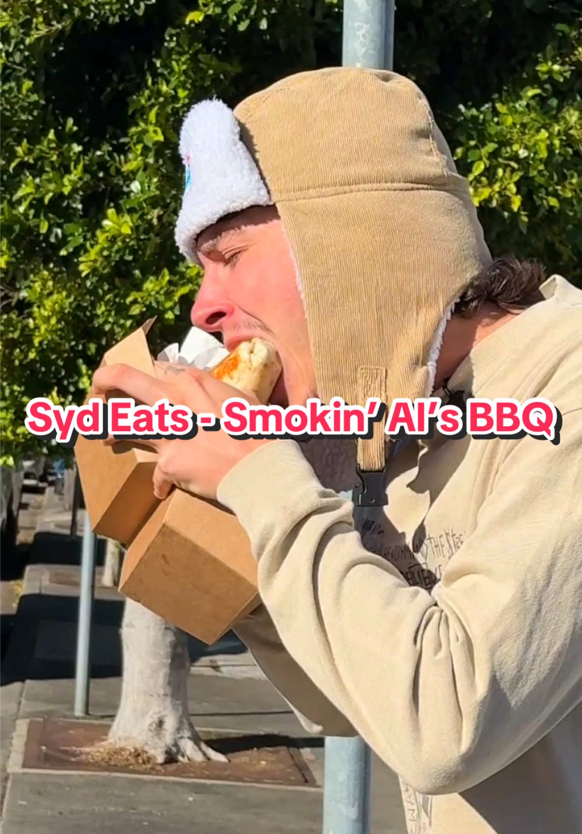 A post by @tom on TikTok caption: What’s Next? 😋 Sydney’s Best Food - (Smokin’ Al’s BBQ) #sydneyfood #foodreview #sydneyeats #mexicanfood 